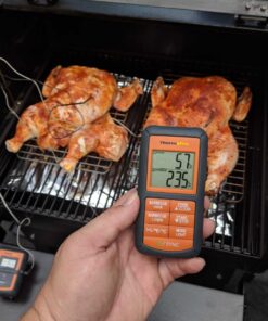 ThermoPro TP08 500FT Wireless Meat Thermometer for Grilling Smoker BBQ Grill Oven Thermometer with Dual Probe Kitchen Cooking Food Thermometer 54 717amNZAiGL