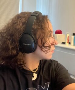 Bose QuietComfort 45 Wireless Bluetooth Noise Cancelling Headphones, Over-Ear Headphones with Microphone, Personalized Noise Cancellation and Sound, Triple Black 27 717aqpGlfYL