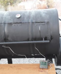 ThermoPro TP-17 Dual Probe Digital Cooking Meat Thermometer Large LCD Backlight Food Grill Thermometer with Timer Mode for Smoker Kitchen Oven BBQ, Silver 2 Probes 32 717bX1U P0L