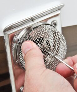 Camco Flying Insect Screen | Features a Heavy-Duty Stainless Steel Mesh Cover and Fits Most Duo-therm and Suburban Furnace Vents (42141) 2 Count (Pack of 1) 2 Count (Pack of 1) FUR200 37 717biWE6SoL