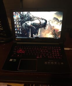 Acer Predator Helios 300 Gaming Laptop, 15.6" Full HD IPS, Intel i7 CPU, 16GB DDR4 RAM, 256GB SSD, GeForce GTX 1060-6GB, VR Ready, Red Backlit KB, Metal Chassis, Windows 10 64-bit, G3-571-77QK 46 717cFX7aFJL