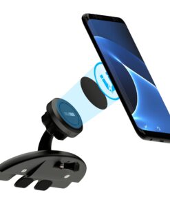 TechMatte MagGrip Universal Magnetic CD Slot Car Mount with Extra Strong Magnetic Grip (1 Pack) 42 717czpYeWrL