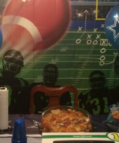 Dallas Cowboys Navy Blue Latex Balloons - 12" (6 Pack) - Unique, Durable & Eye-catching - Perfect For Game Day Parties & Decorations 18 717d6qFnJ4L