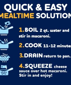 Alternative view of Kraft Deluxe Original Cheddar Macaroni & Cheese Dinner (14 oz Box) 14 Ounce (Pack of 1)