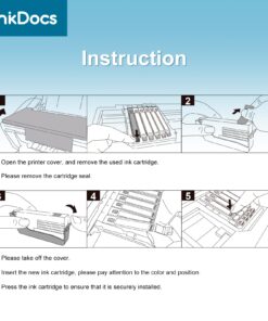 LinkDocs Compatible with Ink Cartridges Replacement for HP 564XL Used with HP Photosmart 5520 5525 6520 7520 5510 6510 7510 7525, Premium C309G Printers (Black, Cyan, Magenta, Yellow, 4 Pack) Black 550, Color 750 10 717dSHPh zL