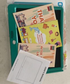 TEKFUN Kids Toys Gifts for 3+ Years Old Boys Girls Toddler, 12inch LCD Writing Tablet Erasable Drawing Tablet Writing Pads, Kids Travel Toys Boys Girls Birthday Gifts Age 3 4 5 6 7 (Pink) Pink 31 717ec287iDL