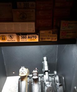 Amazon Basics Steel Home Security Electronic Safe with Programmable Keypad Lock, Secure Documents, Jewelry, Valuables, 1.8 Cubic Feet, Black, 13.8"W x 13"D x 19.7"H 54 717exDR8e2L