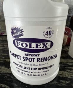 Folex Instant Carpet Spot Remover, 128oz Odor Free 128 Fl Oz (Pack of 1) 27 717fDWjPveL