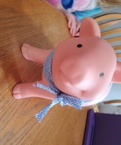 Schylling Rubber Piggy Bank Pink, 1 EA 24 717fwbPS1qL