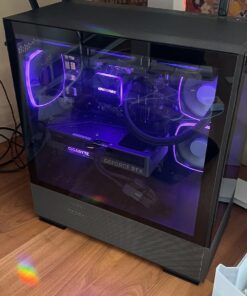 Skytech Gaming PC Desktop – Intel Core i7 12700F 2.1 GHz, NVIDIA RTX 4070 Ti, 1TB NVME SSD, 16GB DDR4 RAM 3200, 750W Gold PSU, 360mm AIO, 11AC Wi-Fi, Windows 11 Home 64-bit,Black 12700F | 4070 Ti 41 717gDrAGGL