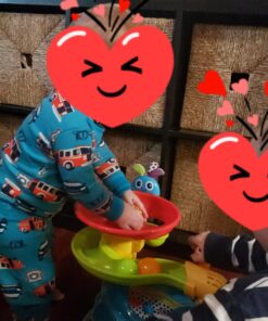 Playskool Busy Ball Popper Toy for Toddlers and Babies 9 Months and Up with 5 Balls (Amazon Exclusive) Frustration-Free Packaging 27 717gcx AgeL