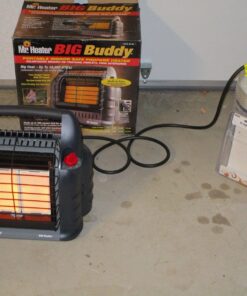 Mr. Heater F274830 MH18BRV Big Buddy Grey Indoor-Safe Portable RV Propane Heater (4,000 , 9,000 and 18,000 BTU) 29 717hPWaOzKL