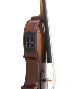 Cecilio 4/4 CVNAE-330 Ebony Fitted Acoustic/Electric Violin in Antique Varnish (Full Size) 15 717hT2KGoPL