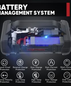 LOKITHOR JA400 1750A 12V Jump Starter with Air Compressor, 60W Two-Way Fast Charing, Lithium Car Battery Starter with 150PSI Digital Tire Inflator, Booster Pack for 7.5L Gas or 5.5L Diesel Engines 20 717jOBUJdNL