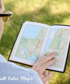 KJV Holy Bible, Giant Print Full-size Faux Leather Red Letter Edition - Thumb Index & Ribbon Marker, King James Version, Purple Floral Leather Bound 23 717jQTqOoHL