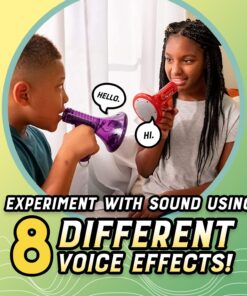 Toysmith Tech Gear Multi Voice Changer, Amplifies Voice With 8 Different Voice Effects, For Boys & Girls Ages 5+, Colors vary 16 717jfxYIgrL