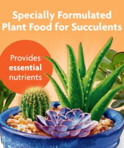 Miracle-Gro Succulent Plant Food, 8 Oz., For Succulents including Cacti, Jade, And Aloe, 1 Pack 34 717jmJAh72L