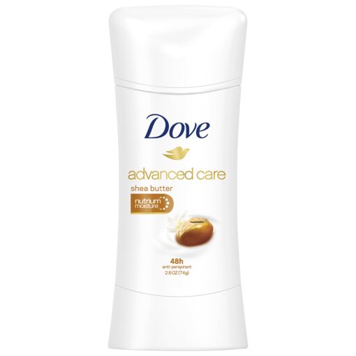 Dove Advanced Care Antiperspirant Deodorant Shea Butter, 2.6 Ounce 2.6 Ounce (Pack of 1)