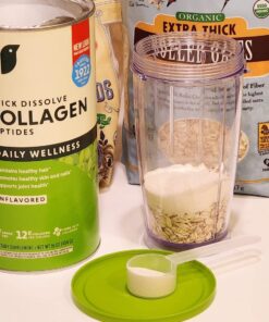 Great Lakes Wellness Collagen Peptides Powder Supplement for Skin Hair Nail Joints - Unflavored - Quick Dissolve Hydrolyzed, Non-GMO, Keto, Paleo, Gluten-Free, No Preservatives - 16 oz Canister 1 Pound (Pack of 1) 37 717kckE3prL