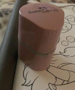 Faber-Castell Grip Trio Pencil Sharpener - Rose Shadows (Packaging May Vary) 18 717kyroP3L