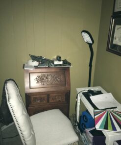 Lavish Home (72-0890) 5 Feet Sunlight Floor Lamp With Adjustable Gooseneck - Black 23 717lKtuj6CL