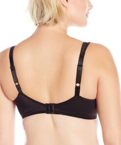 Alternative view of Bali Women's Passion for Comfort Underwire Bra DF3383 34C Black/Nude