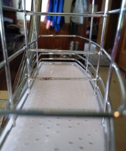 Better Chef 16-inch H Dish Rack, Chrome-Plated (93575780M) S-Shape 34 717lNSHhpjL