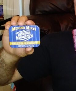 Boston America Gag Gifts Memory Mints, Sugar Candy for Senior Moments Fun Gag Tin 1.5 Ounce (Pack of 1) 13 717las9Fl0L