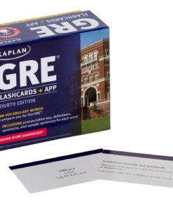 GRE Vocabulary Flashcards + App (Kaplan Test Prep)