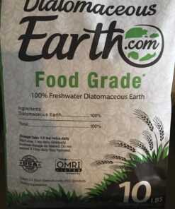 DiatomaceousEarth 10 LBS FOOD GRADE Diatomaceous Earth - 100% Organic All Natural Diamateous Powder - Diametaceous for humans is Safe Around Children. 60 717lrn3ugkL