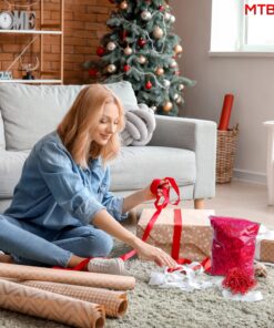 MTBHY 8 Oz Or Half Pound Shredded Paper for Basket Filling - Red Crinkle Paper for Box Filling 18 717m7AcOy8L