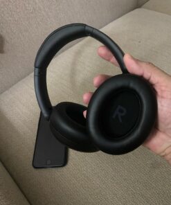 Pointcinco Active Noise Canceling Headphones, Over Ear Headphones with Mic, 60 Hours Play Time On Ear Bluetooth Headphones with Deep Bass, Foldable Headphones with HiFi Audio for Music P1 96 717n83myO0L