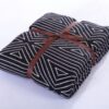 100% Cotton Throw Blanket, Stylish While Classic Pattern, Natural Soft & Cozy Throws for Bed Couch/Sofa/Bed/Picnic Pattern F 17 717nenyQKNL 2