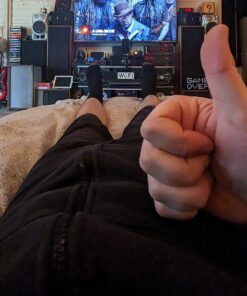 Amazon Basics Memory Foam Filled Bean Bag Lounger with Microfiber Cover, 7 ft, Black, Solid 18 717nkozX5OL