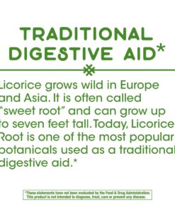 Nature's Way Licorice Root Capsules for Adults, Traditional Digestive Health Support Supplement*, 900 mg per serving, 100 Vegan Capsules 26 717nzhLXO1L