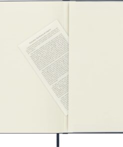 Moleskine Classic Notebook, Hard Cover, Large (5" x 8.25") Ruled/Lined, Sapphire Blue, 240 Pages One Size 13 717pWP7SliL