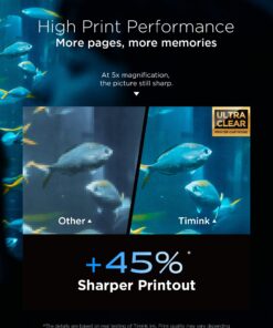 Timink 564XL Ink Cartridges Replacement for 564 XL Combo Pack - Fits Photosmart 5520 6520 7510 7520 DeskJet 3520 Premium C309A C410A Printer (2BK/C/M/Y | Non-OEM) H564 - 5 Pack 12 717pl92WtOL