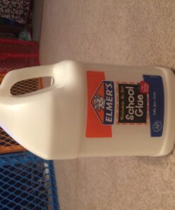 Elmer's Liquid School Glue, Washable, 1 Gallon, 1 Count - Great for Making Slime 1-Count 26 717psUCC6L