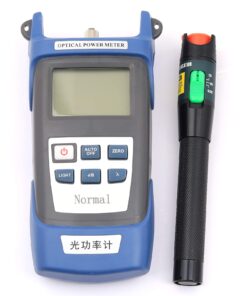 Alternative view of Fiber Optical Power Meter 30KM Aluminum Visual Fault Locator Fiber Optic Cable Tester Checker Test Tool for CATV Telecommunications Engineering Maintenance