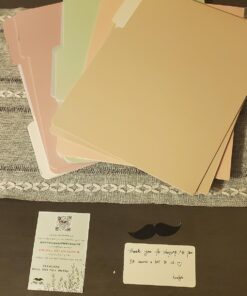 Mr. Pen- File Folders, 18 Pack, Morandi Colors, 1/3-Cut Tab, File Folders Letter Size, Colored File Folders, Office File Folder, Colored Folders, Office Supplies File Folders, File Folders with Tabs 18 per Pack 27 717qR3Bd35L