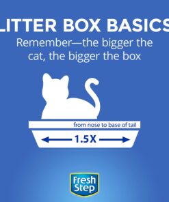 Alternative view of Fresh Step Non-Clumping Premium Cat Litter with Febreze Freshness, Scented - 35 Pounds (Package May Vary)
