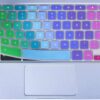 Keyboard Cover for Samsung Galaxy Chromebook Go 14" /Chromebook 4 3 2 XE310XBA XE500C13 XE501C13 XE500C12 11.6"/ Chromebook 4 15.6" XE350XBA /Chromebook Plus V2 XE520QAB XE521QAB 12.2 -Rainbow Rainbow 36 717rGcoBDcL