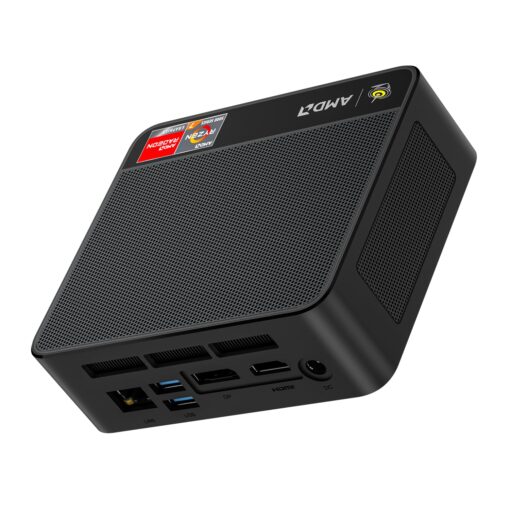 Beelink SER5 Mini PC Ryzen 5 5560U 6C/12T 8MB Cache, 16GB RAM 500GB NVME SSD, 4K Triple Display HDMI&DP&USB-C AUTO Power ON, WOL, PXE, Micro pc Gaming Computer SER5 5500U 16+500G