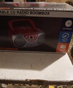 PROSCAN SRCD243 Portable CD Player with AM/FM Radio, Boombox (Pink) Pink 23 717rTWGopL