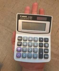 Canon LS-82Z Handheld Calculator, White 8 717sDQqVCsL