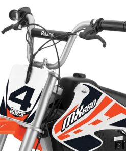 Razor MX650 Dirt Rocket Adult and Teen Ride On High Torque Electric Motocross Motorcycle Dirt Bike, Speeds Up to 17 Miles Per Hour, Orange 17 717sMYRIVhS