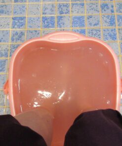 Inomata Pink Foot Detox Massage Spa Bucket #0036 21 717smUV7zDL