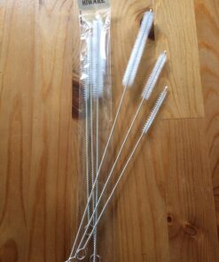 Hiware Drinking Straw Cleaner Brush Kit - (3-Size) 9-Piece Extra Long Pipe Cleaners, Straw Cleaning Brush For Tumbler, Sippy Cup, Bottle and Tube 34 717suR8VNzL