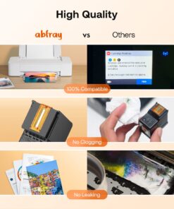 Abfray PG-275 XL/CL-276 XL Multi Value Pack Compatible for PIXMA TS3520 TS3522 and TR4720 TR4722 Printers, Remanufactured Replacement PG275/CL276 High Yield Ink Cartridge for Printer 22 717t1IZ7qRL