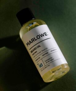 MARLOWE. No. 143 Beard Oil 3 oz, Conditioning Beard Oil for Men, Softer & Fuller Beard Care, 100% Natural Softener with Sunflower & Safflower Oil, Conditions & Nourishes Beard Health, Fragrance Free 7 717t4ET0H2L